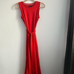 Banana Republic waist tie dress